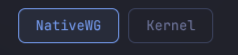 Переключатель NativeWG / Kernel на главном экране